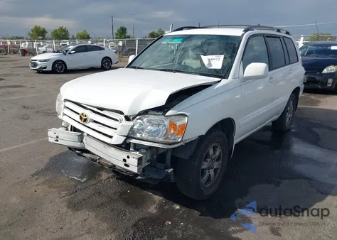 2005 Toyota Highlander V6 from USA, damaged, VIN JTEDP21A250076189